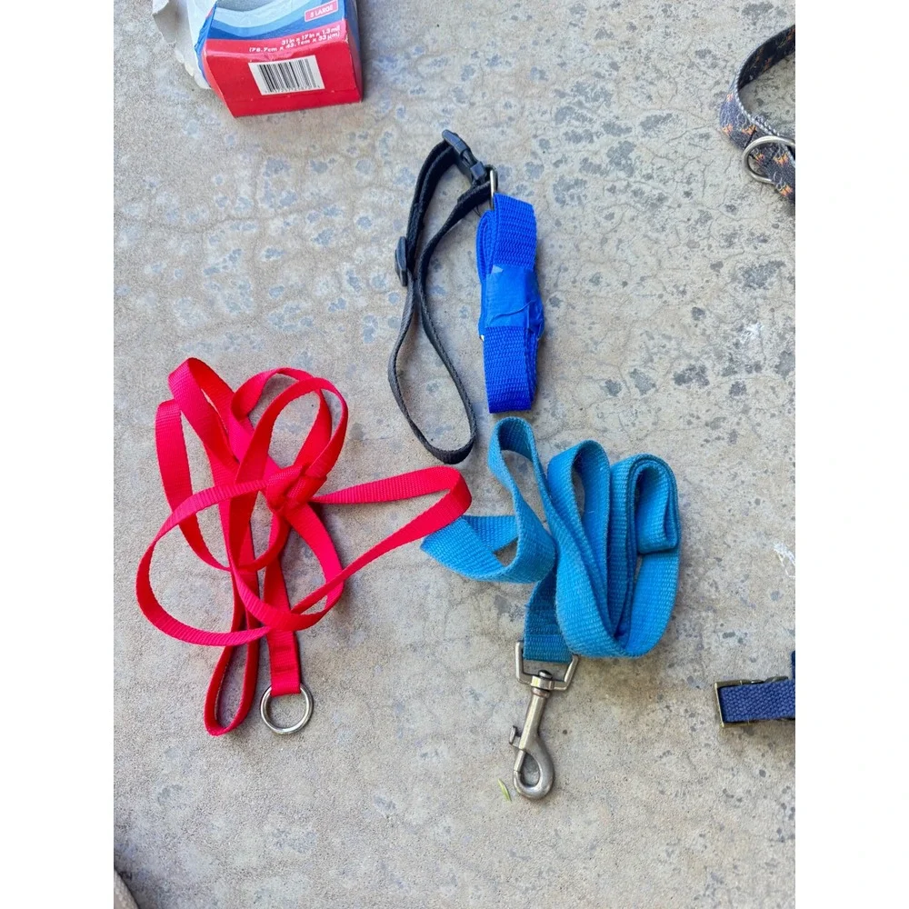 Pet Supplies Bundle Top Paw Voyager Harnesses Leashes Collars Cat Pan‎ Liners